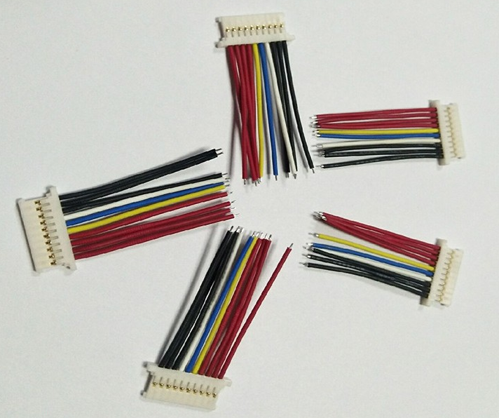 What are the steps of the production process of wire harness with terminals